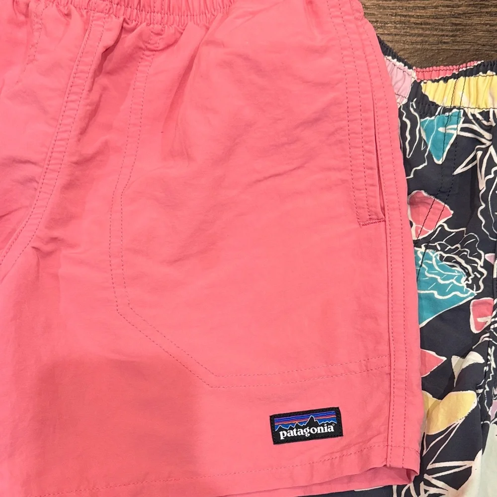Patagonia Kids Lined Baggies 2 pair - Picture 2 of 10